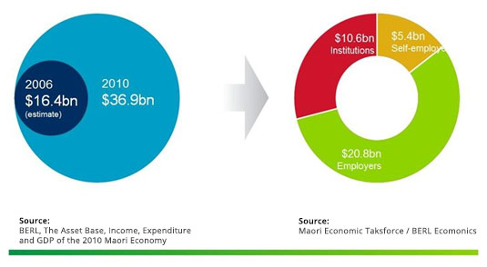 Growth of the Maori economy 2006 2010